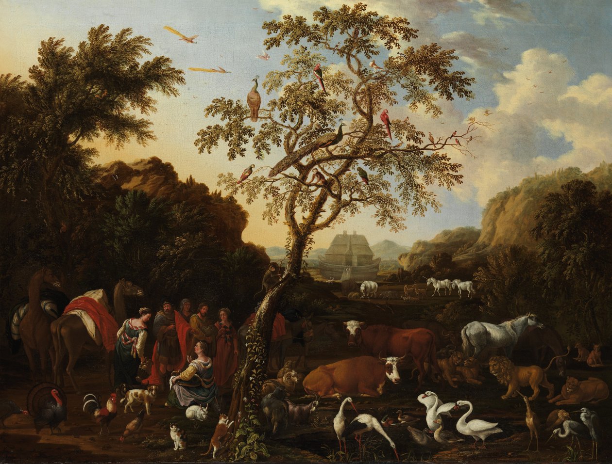 Ark, yaklaşık 1700. by Lodewyk Tieling