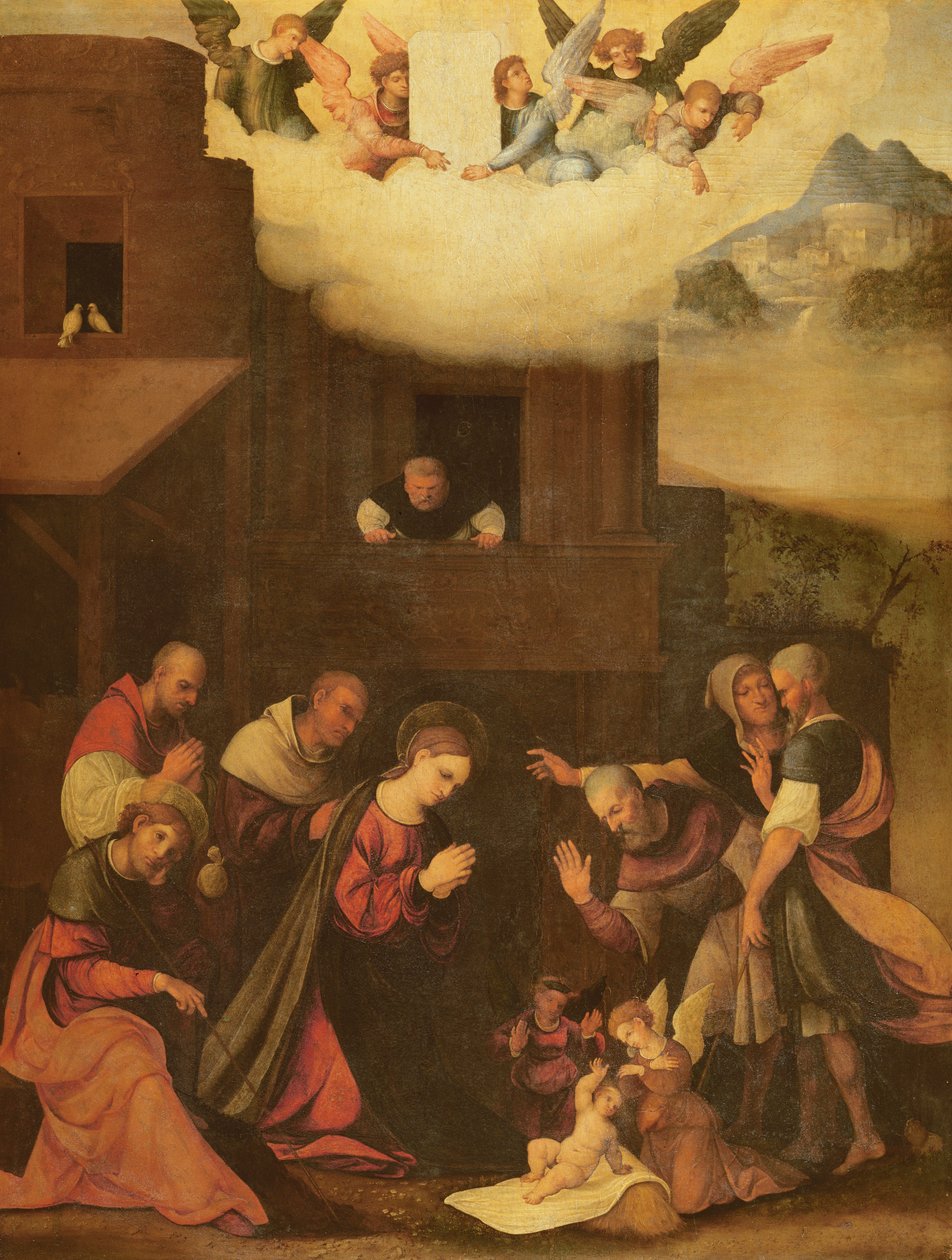 Çobanların Tapınması, c.1520-24 by Lodovico Mazzolino