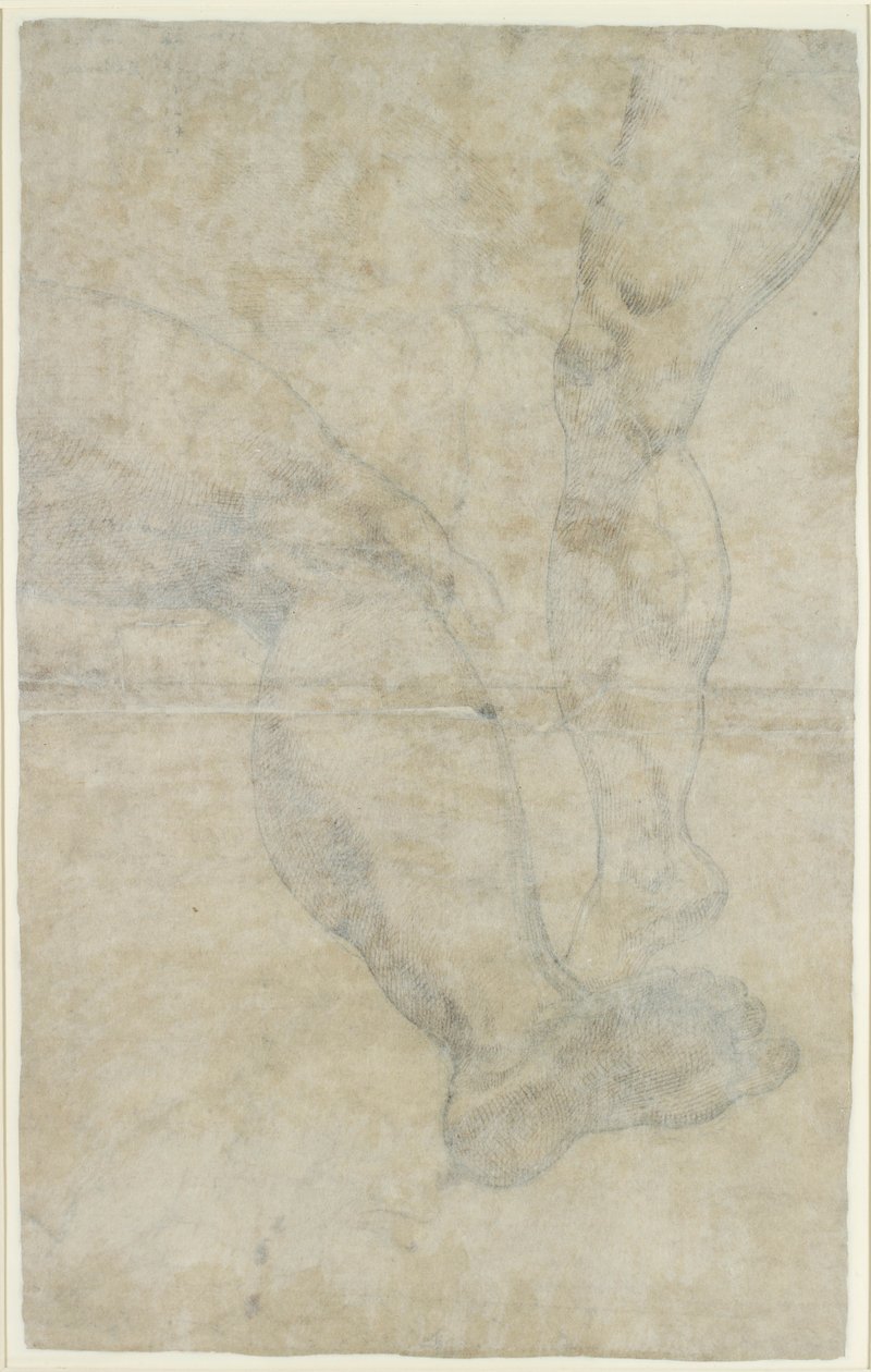 İki çift bacak çalışmaları, c1575-1615 by Lodovico Carracci
