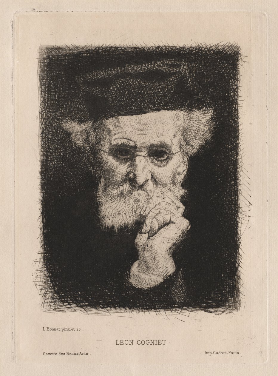 Leon Cogniet by Léon Bonnat