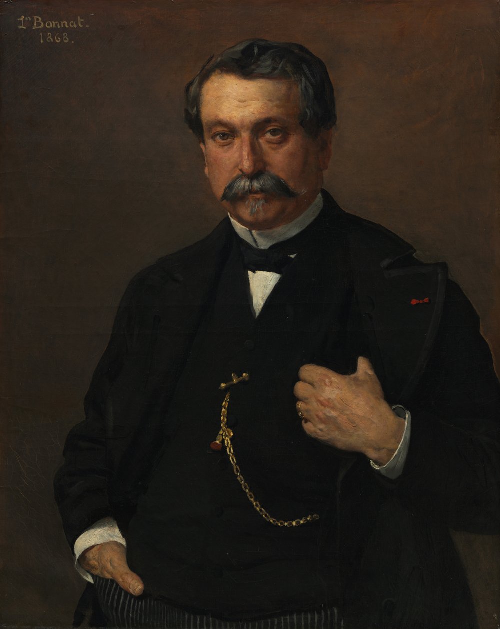 Bir Adamın Portresi by Léon Bonnat