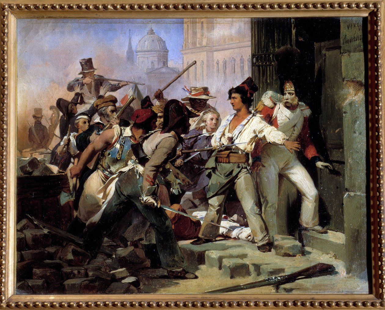 Leon Cogniet (1794-1880) tarafından Paris