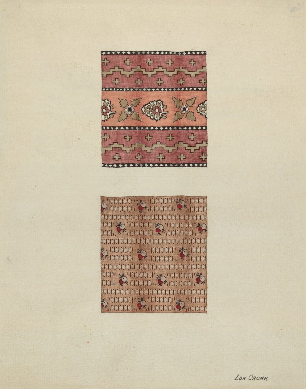 Baskılı Pamuk by Lon Cronk