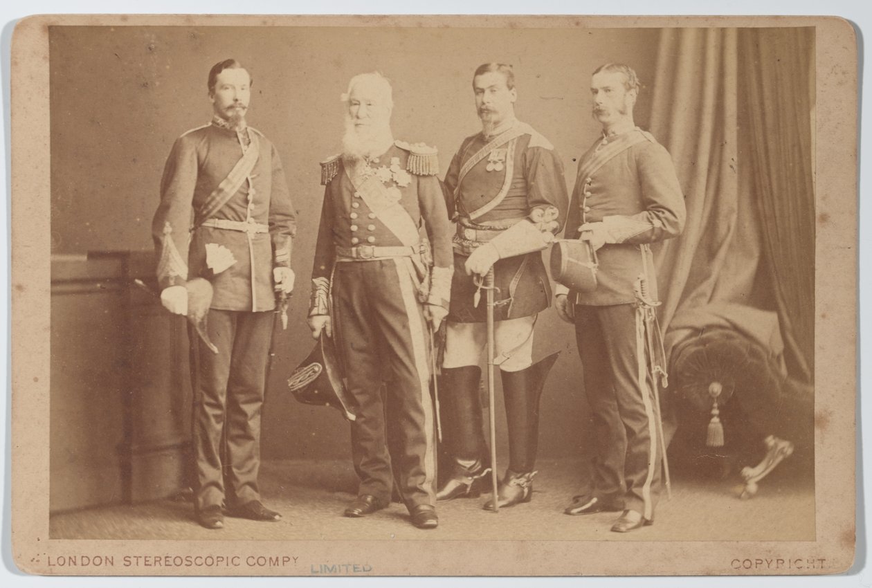 Sartorius Ailesi üyeleri, 1870 dolaylarında by London Stereoscopic Company
