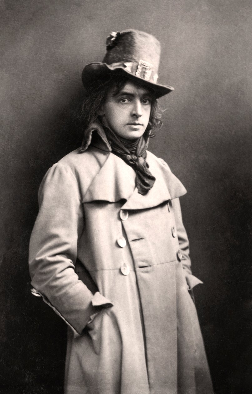 John Martin-Harvey 1863-1944, İngiliz aktör, 20. yüzyılın başlarında. by London Stereoscopic and Photographic Co