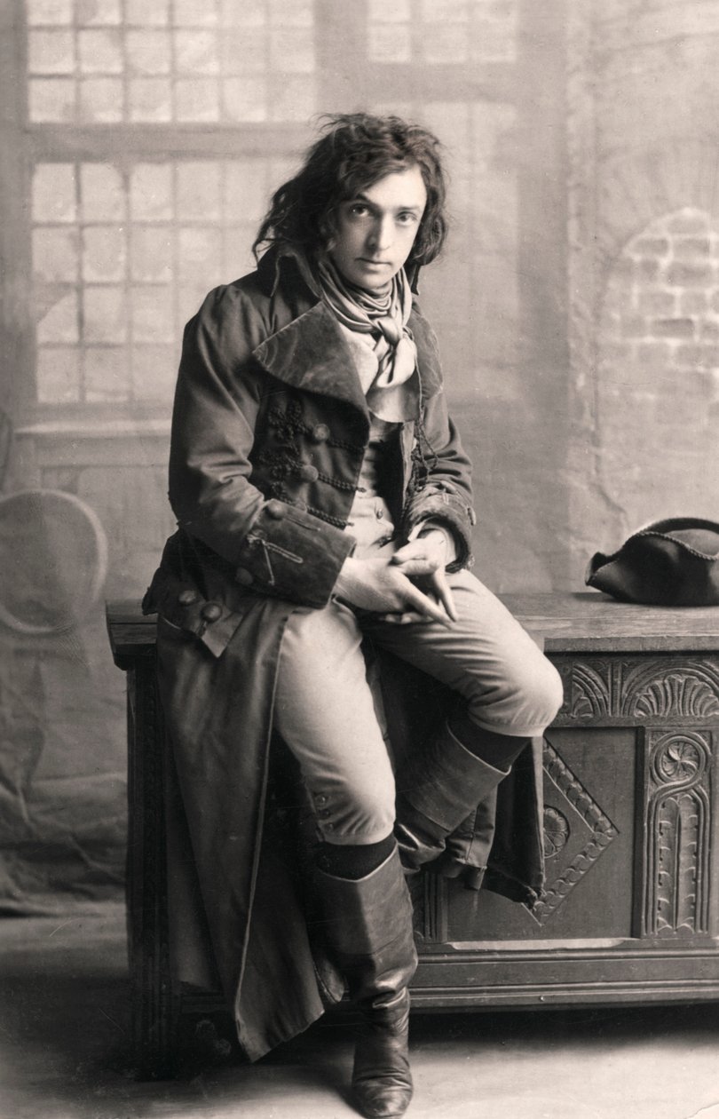 John Martin Harvey 1863-1944, İngiliz aktör, 1906. by London Stereoscopic and Photographic Co