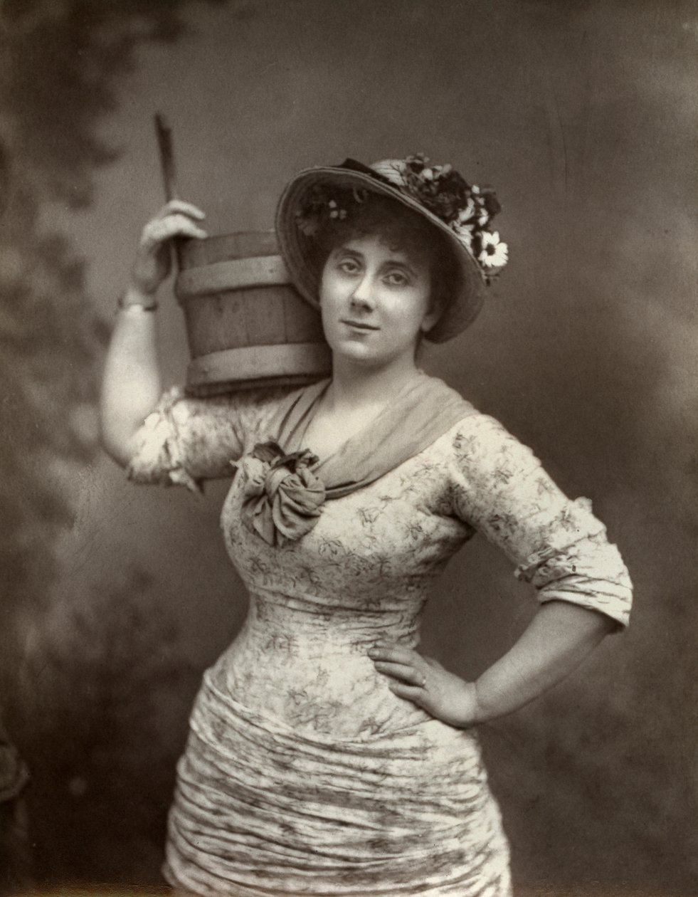 Leonora Braham, İngiliz opera sanatçısı ve oyuncu, 1882. by London Stereoscopic and Photographic Co