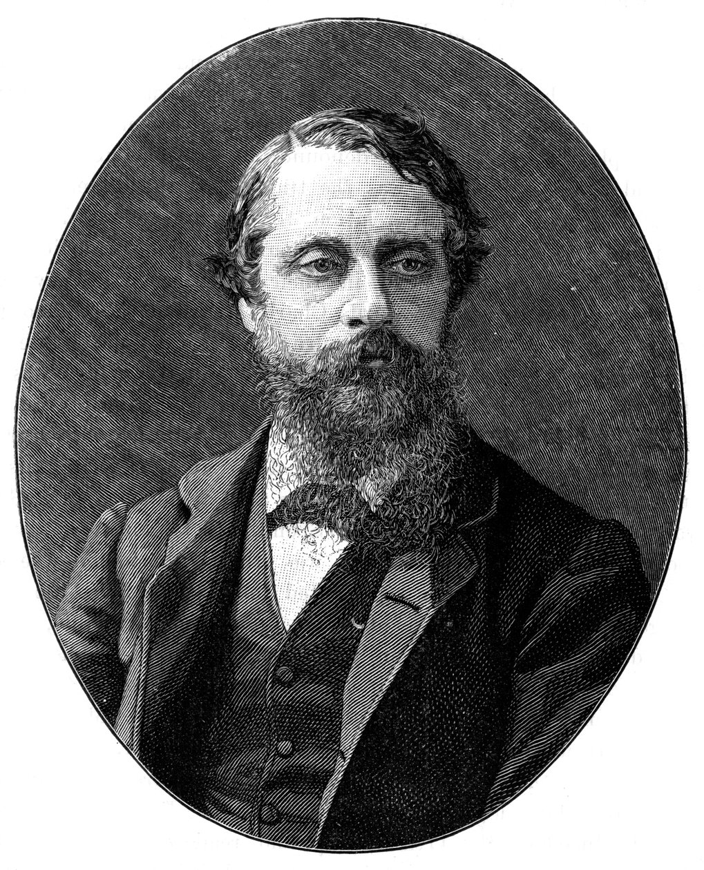 Lord Frederick Cavendish, 19. yüzyıl İngiliz Liberal politikacı, 1900. by London Stereoscopic and Photographic Co