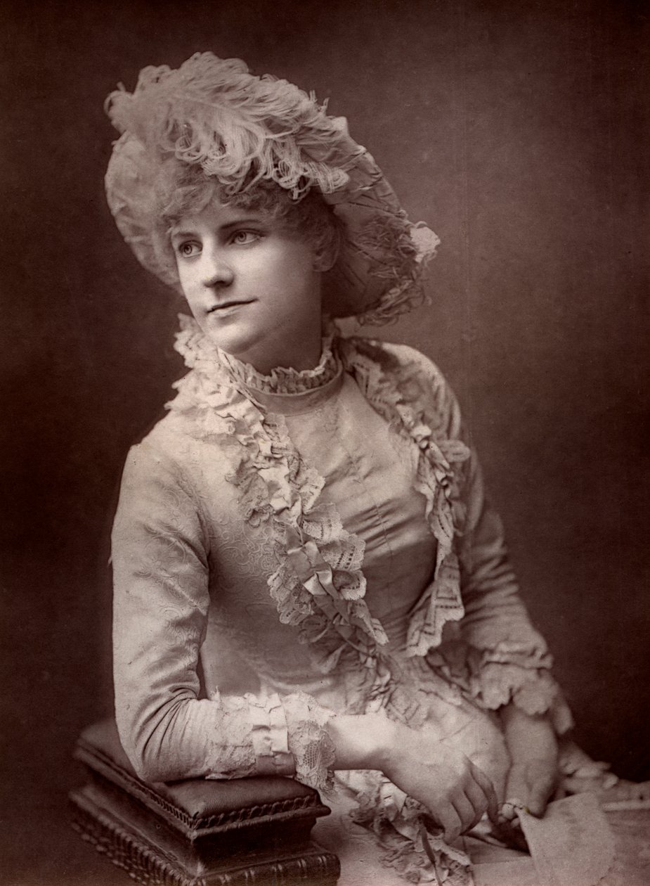Violet Cameron, İngiliz aktris, 1882 by London Stereoscopic and Photographic Co