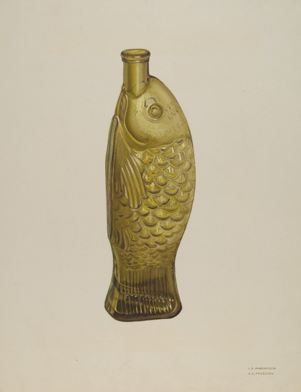 "Balık Acı" Şişe by Loraine Makimson