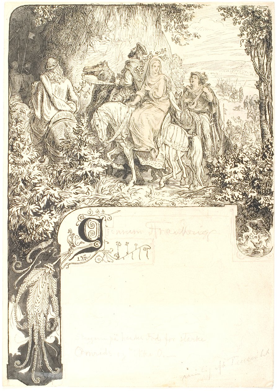 Fransa üzerinden by Lorenz Frølich