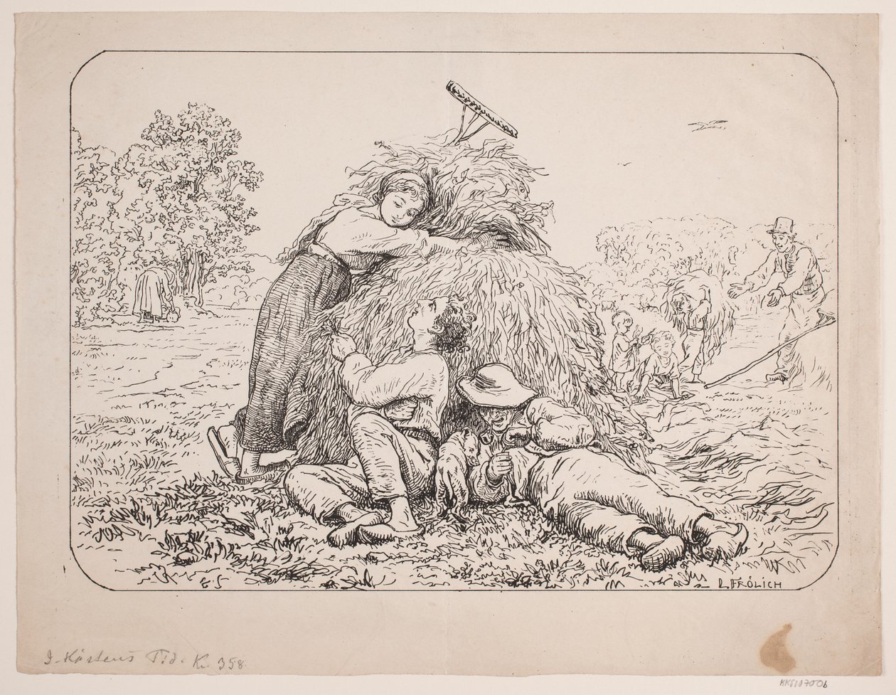 sonbahar zamanında by Lorenz Frølich