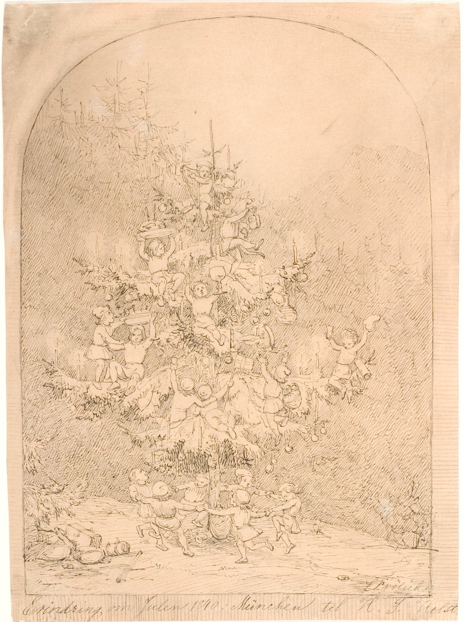 Noel ağacı by Lorenz Frølich