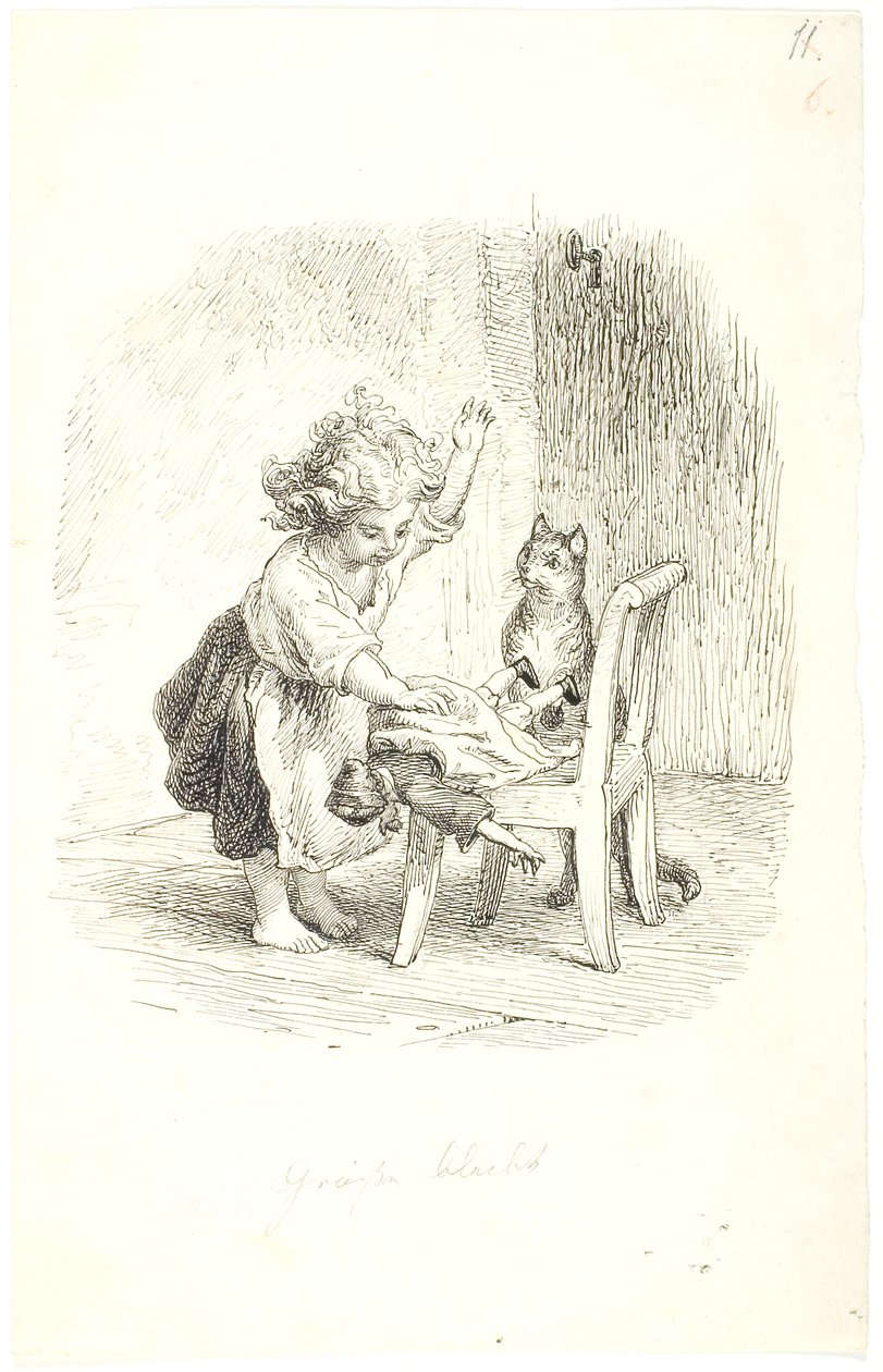 Küçük kız oyuncak bebeğine tokat attı by Lorenz Frølich