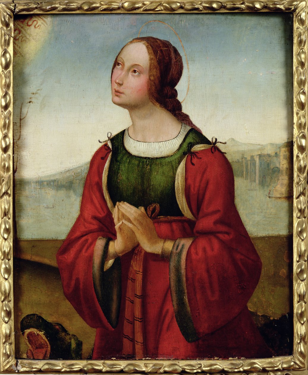 Aziz Margaret Namazda by Lorenzo Costa