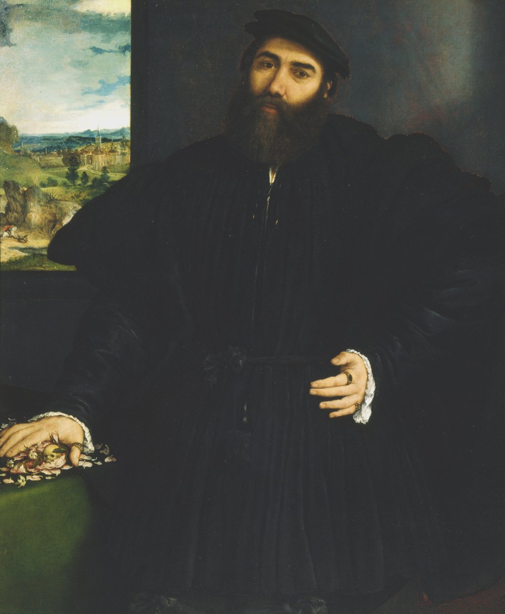 Bir Beyefendinin Portresi, c.1530 by Lorenzo Lotto