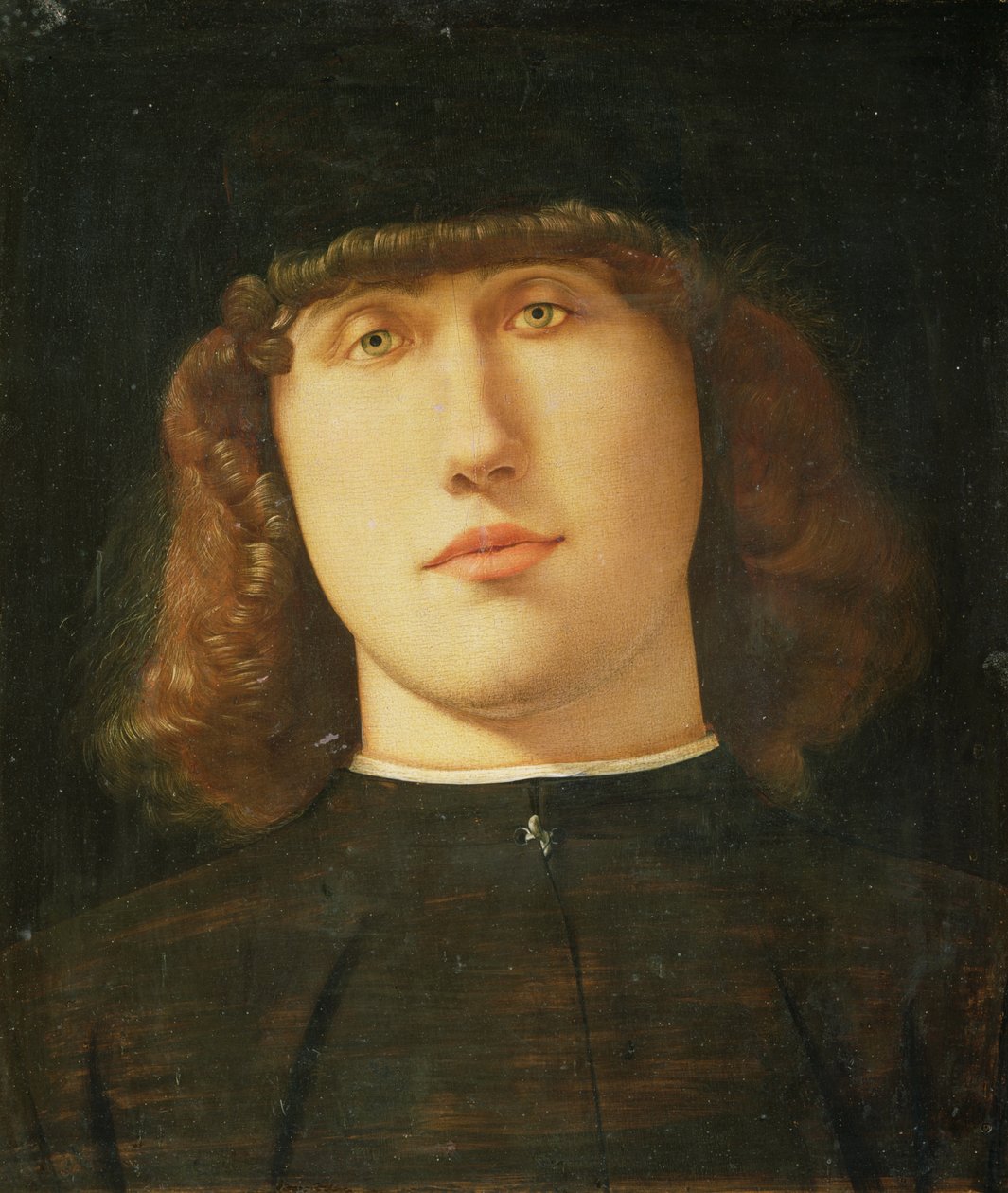 genç bir adam portresi by Lorenzo Lotto