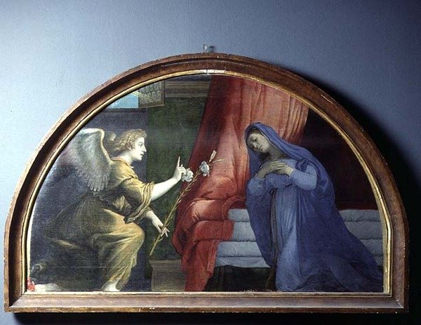 Müjde, c.1530-35 by Lorenzo Lotto