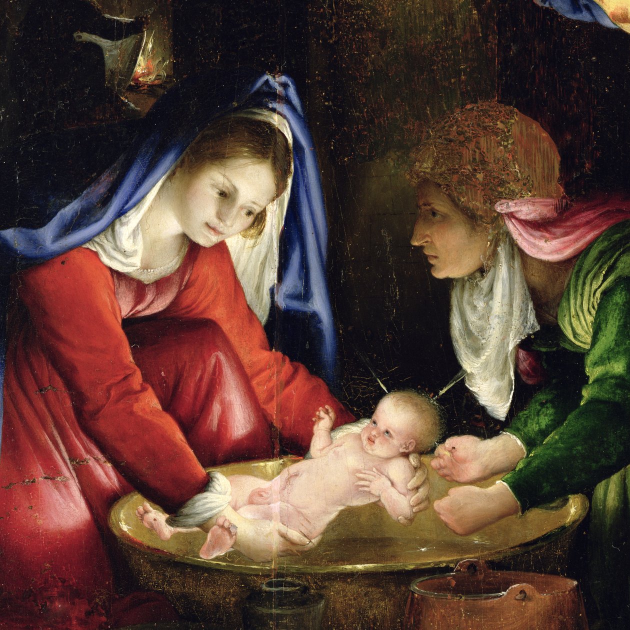 Doğuş, 1527 (175141 detayı) by Lorenzo Lotto