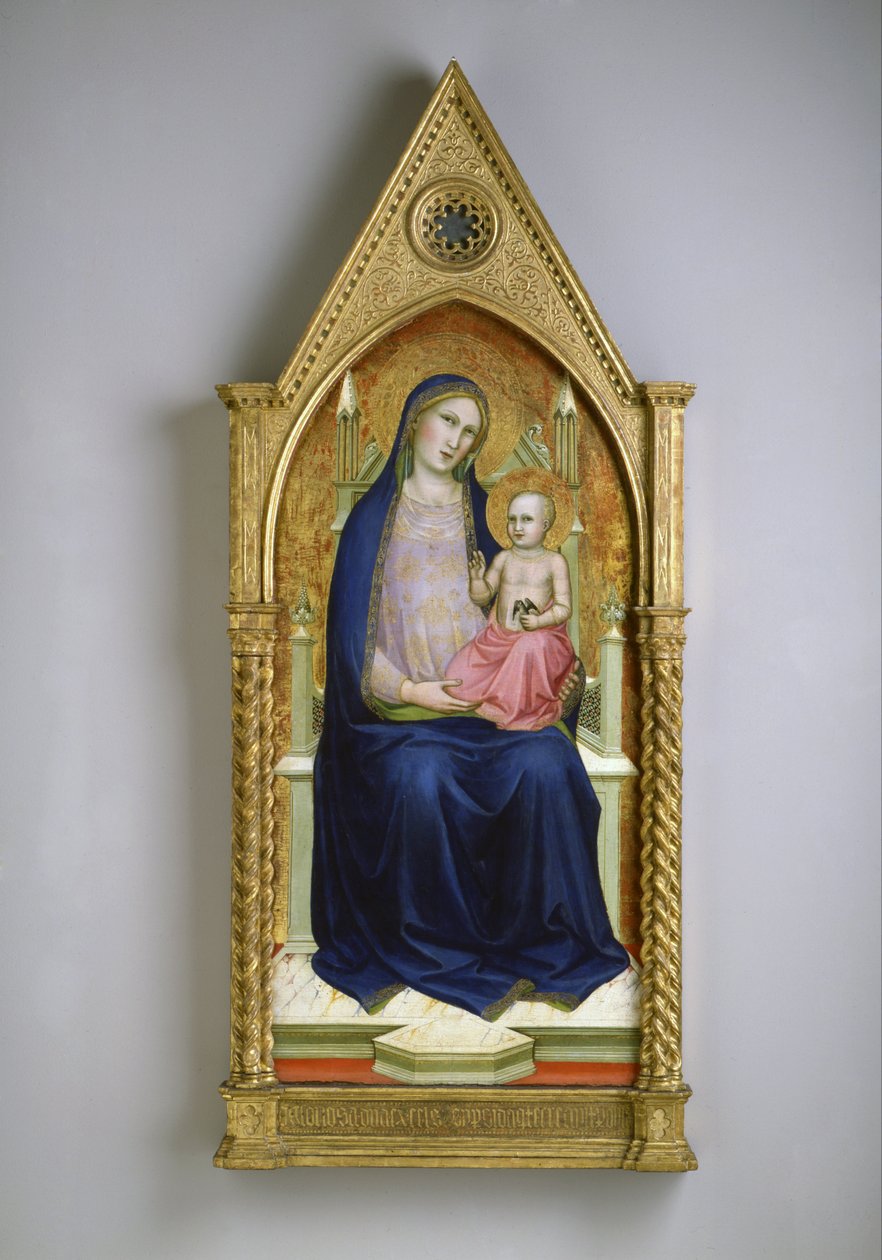 Madonna Tahta Geçti by Lorenzo Monaco
