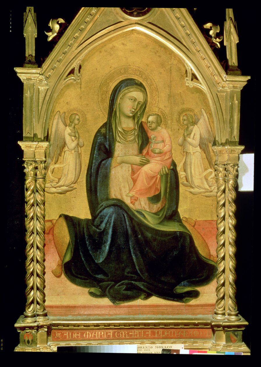 Madonna ve Çocuk, 1400 by Lorenzo Monaco