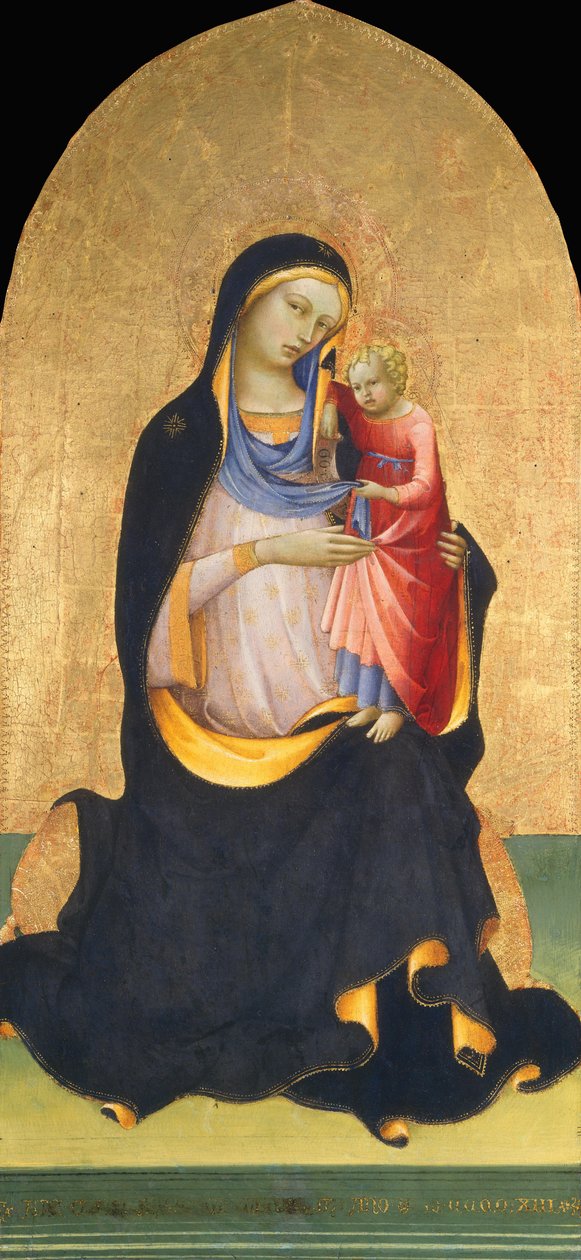 Alçakgönüllü Madonna by Lorenzo Monaco
