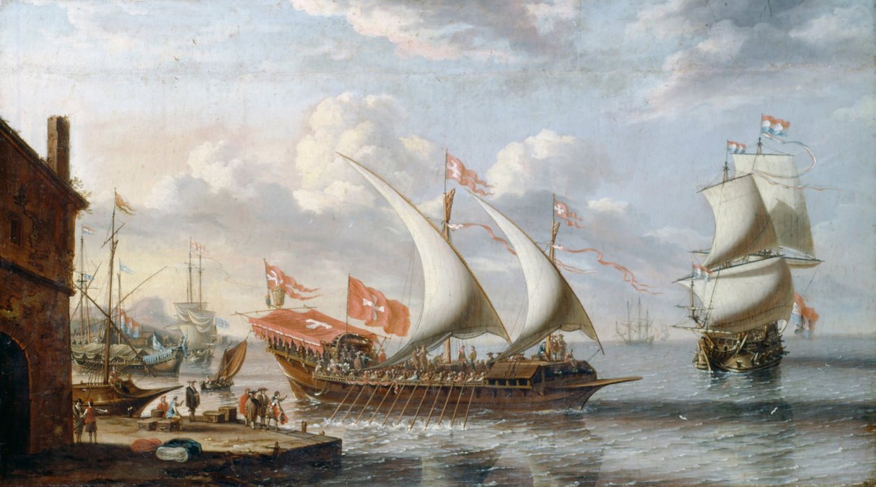 Malta Kadırgası by Lorenzo a Castro