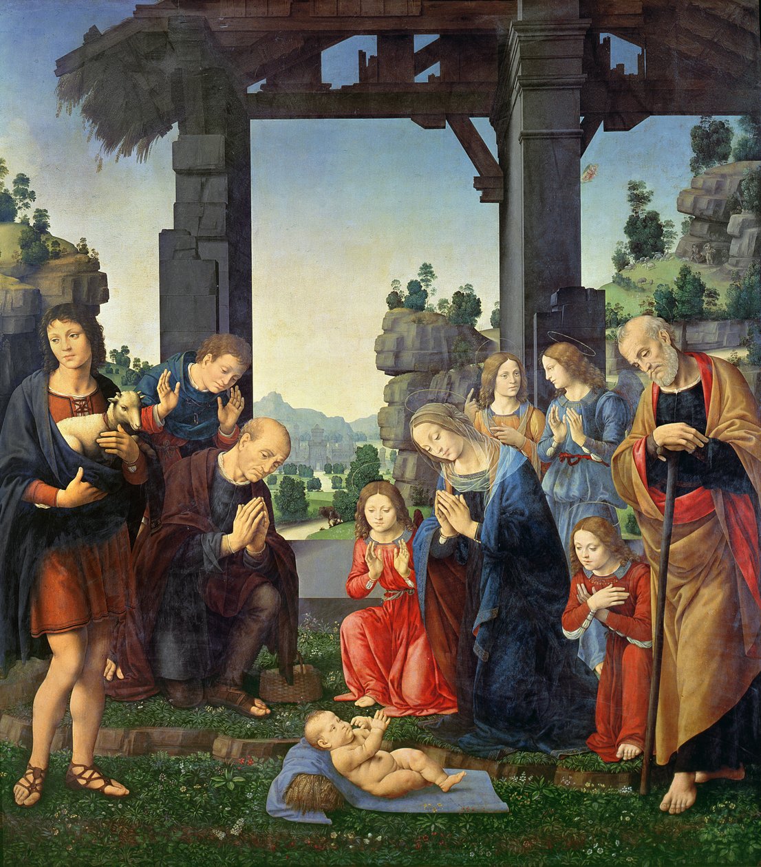 Çobanların Hayranlığı, c.1510 by Lorenzo di Credi