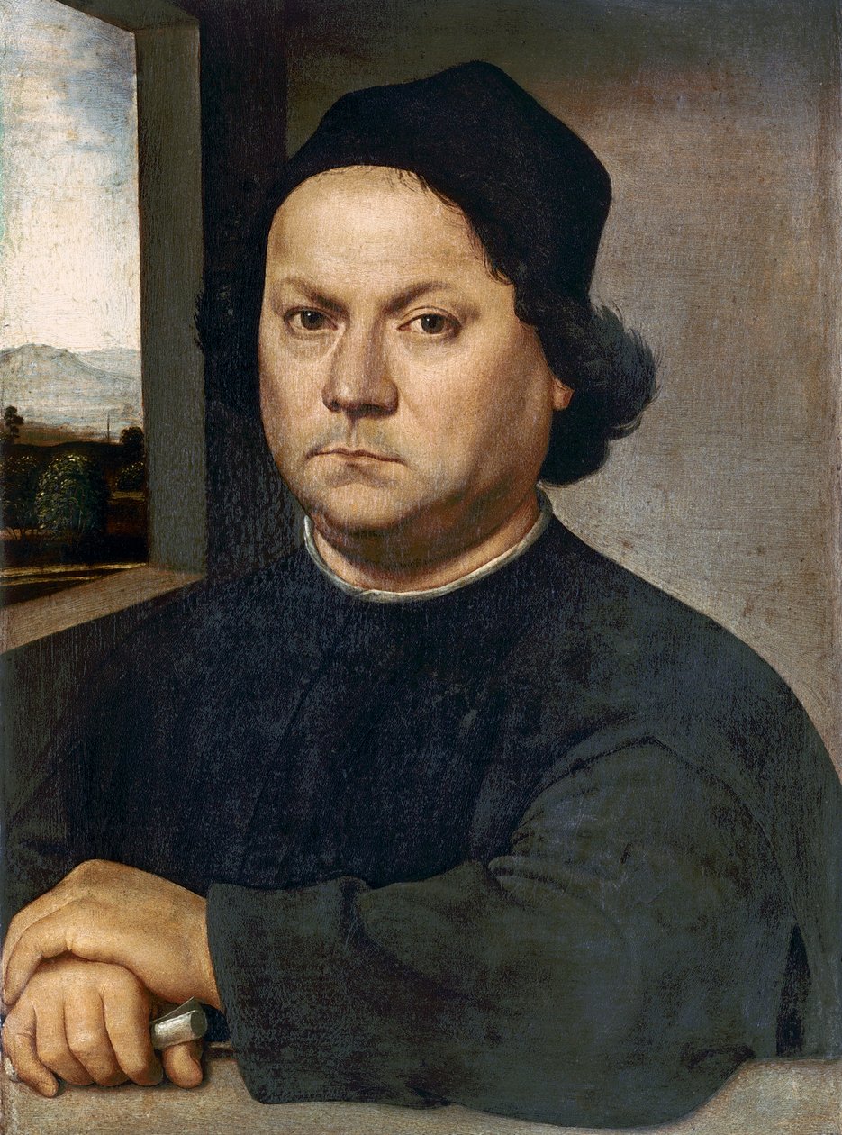 Portrenin Andrea del Verrocchio olduğu tahmin ediliyor by Lorenzo di Credi