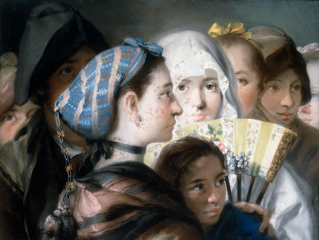 Madrileños, by Lorenzo Baldissera Tiepolo