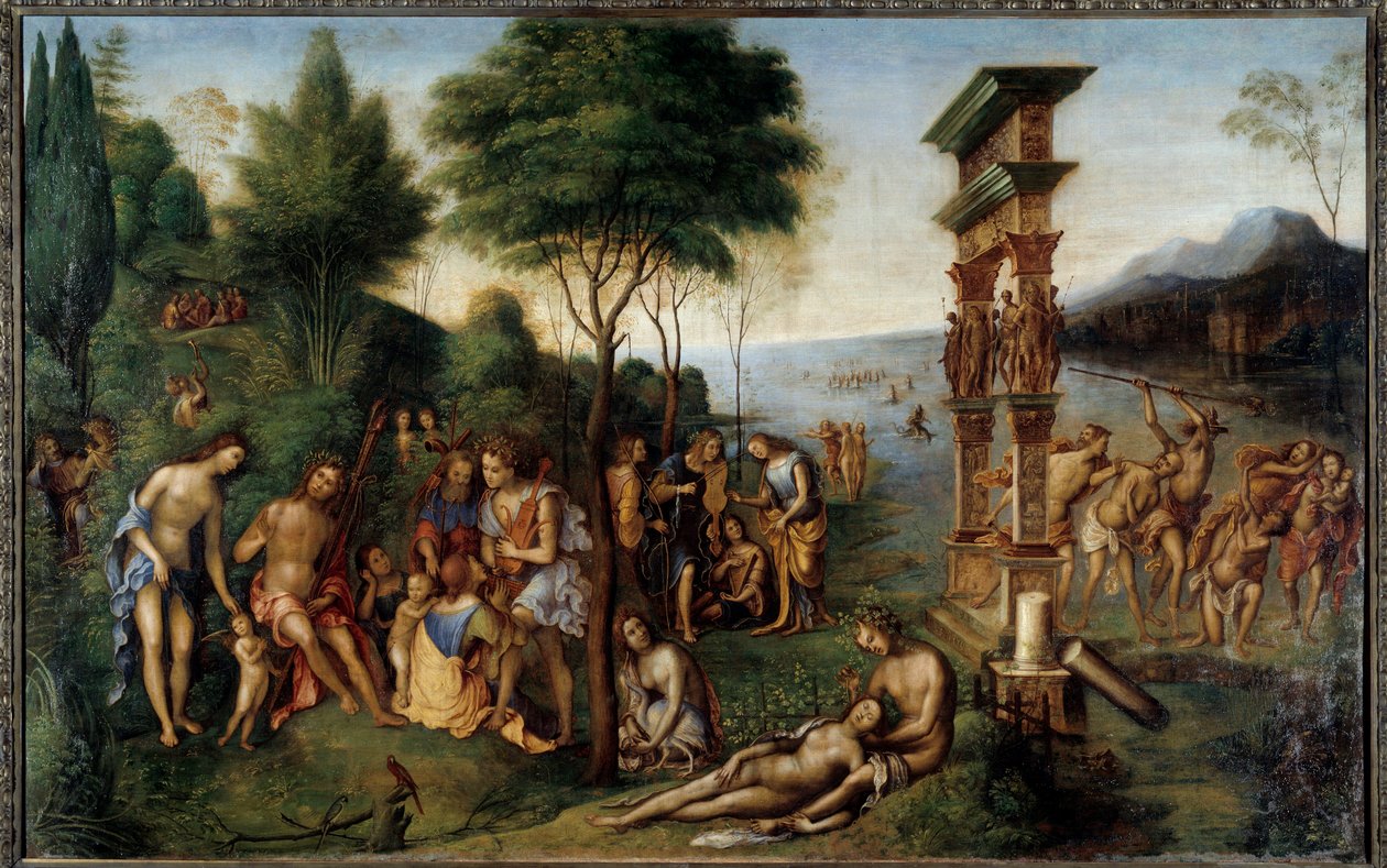 Neşeli bayramların tanrısı Comus Comus