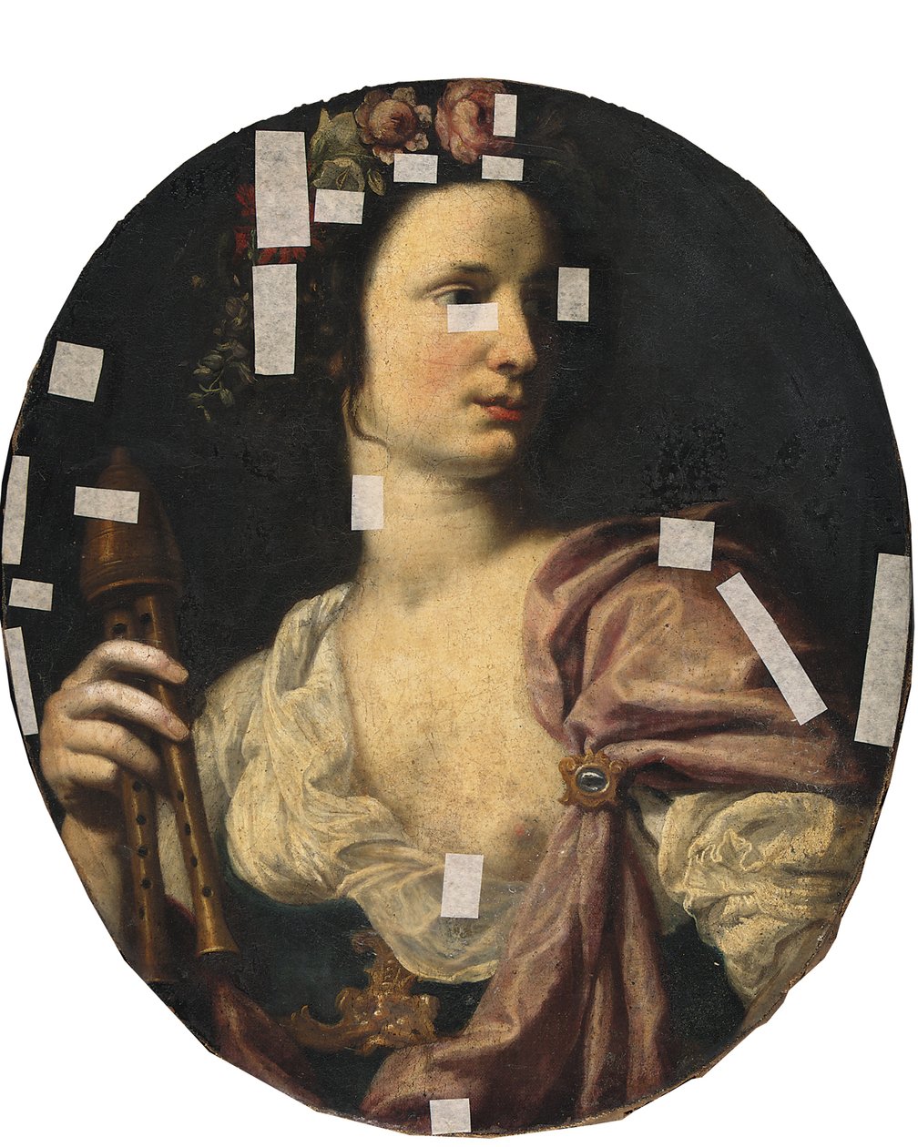 Muse Euterpe by Lorenzo Lippi