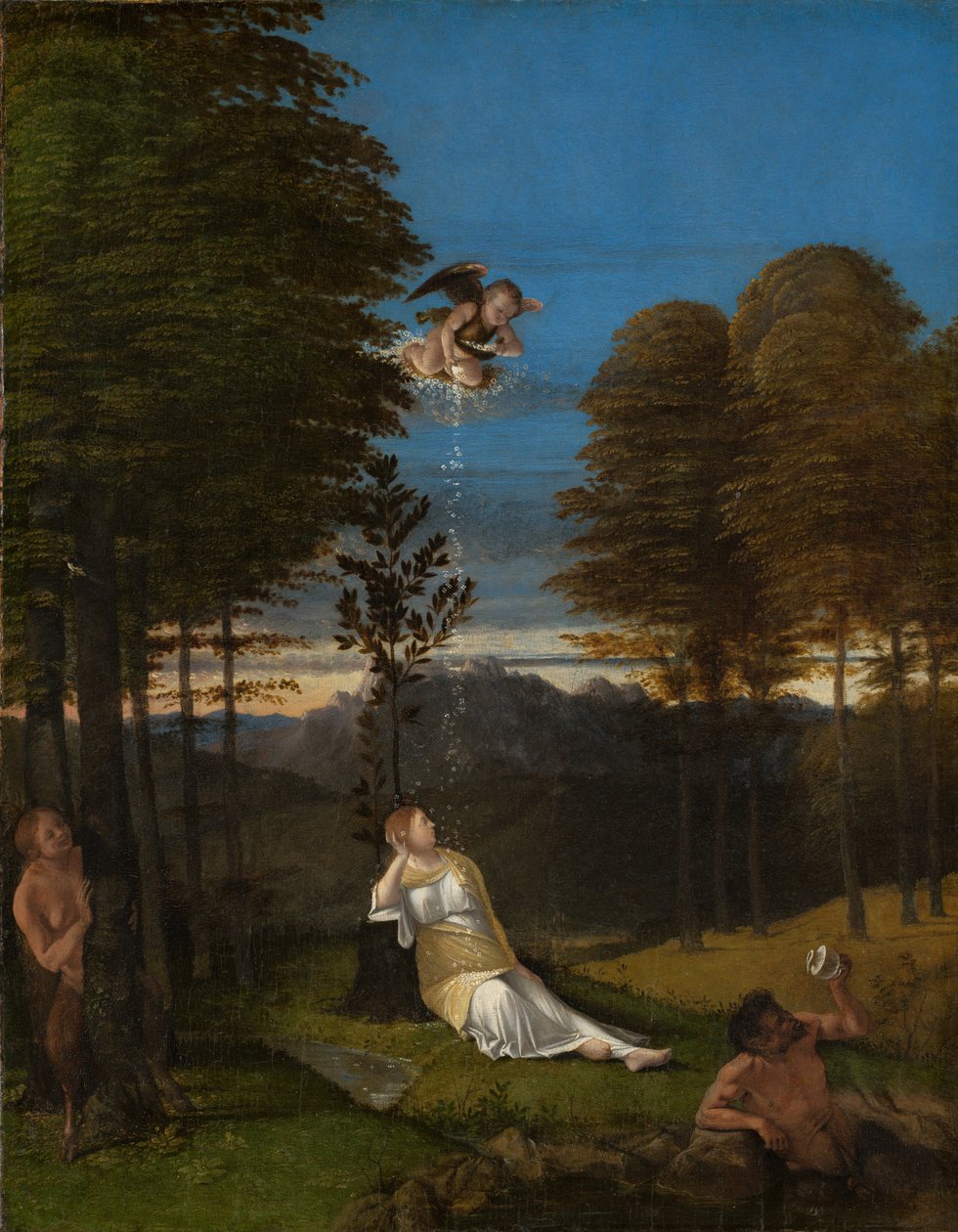 İffet Alegorisi by Lorenzo Lotto