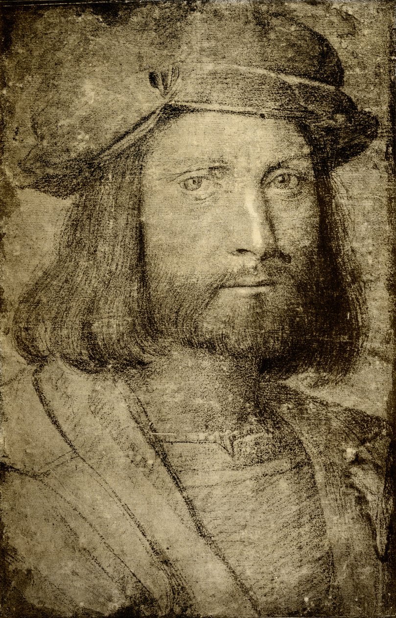 Bir yabancının başı by Lorenzo Lotto