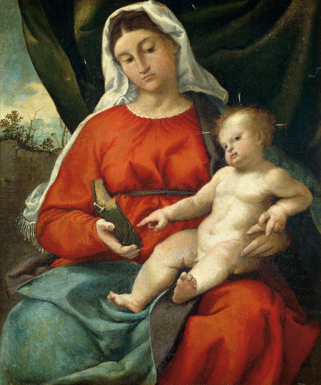 madonna ve çocuk by Lorenzo Lotto