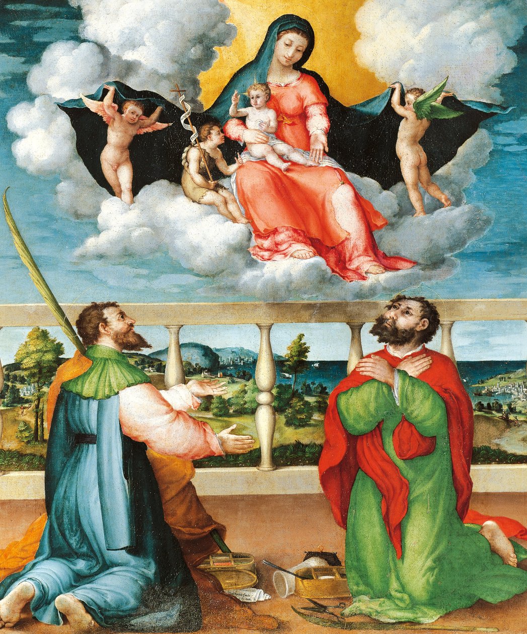 Madonna, Aziz Cosmas ve Damian