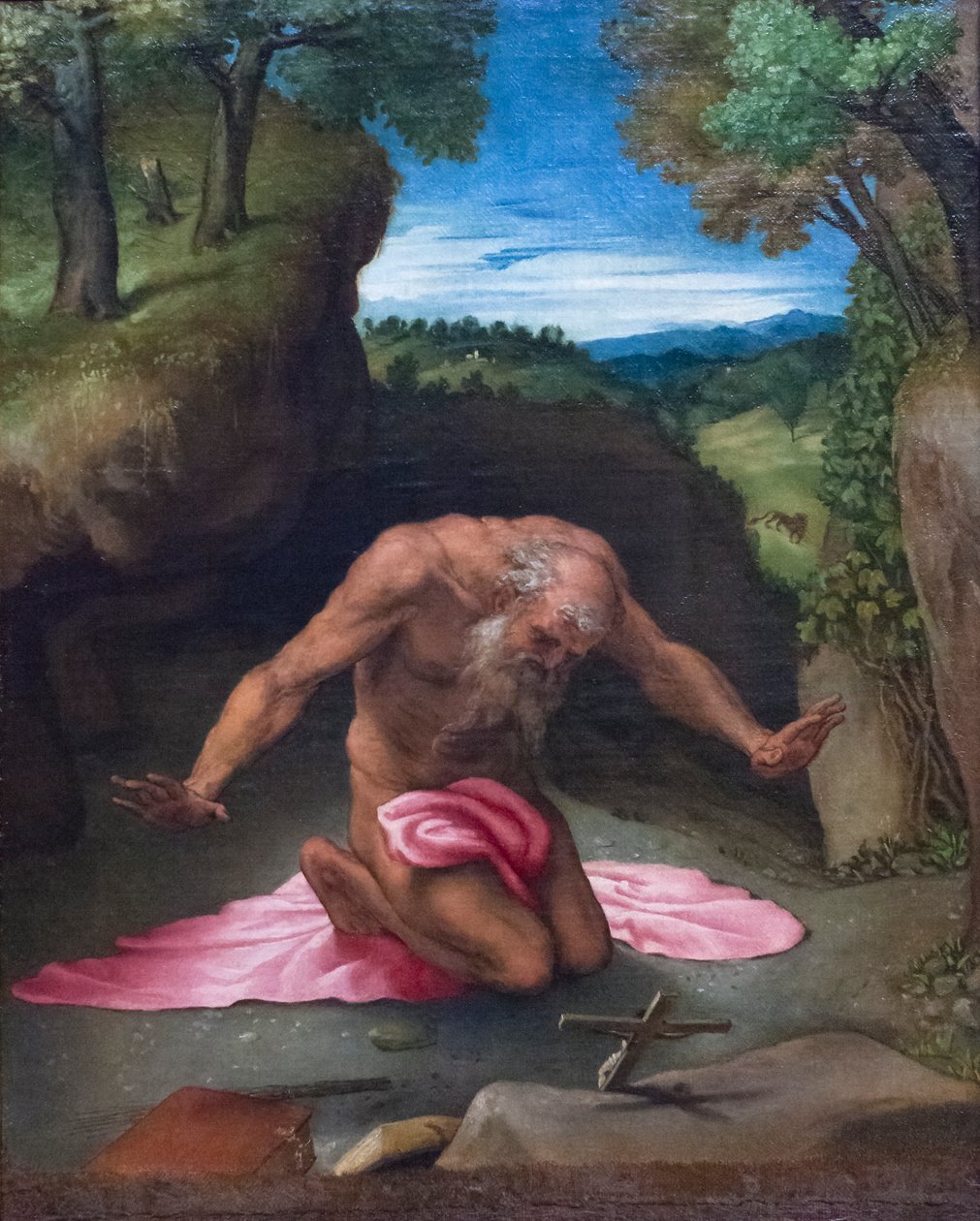 Tövbe eden aziz Jerome by Lorenzo Lotto