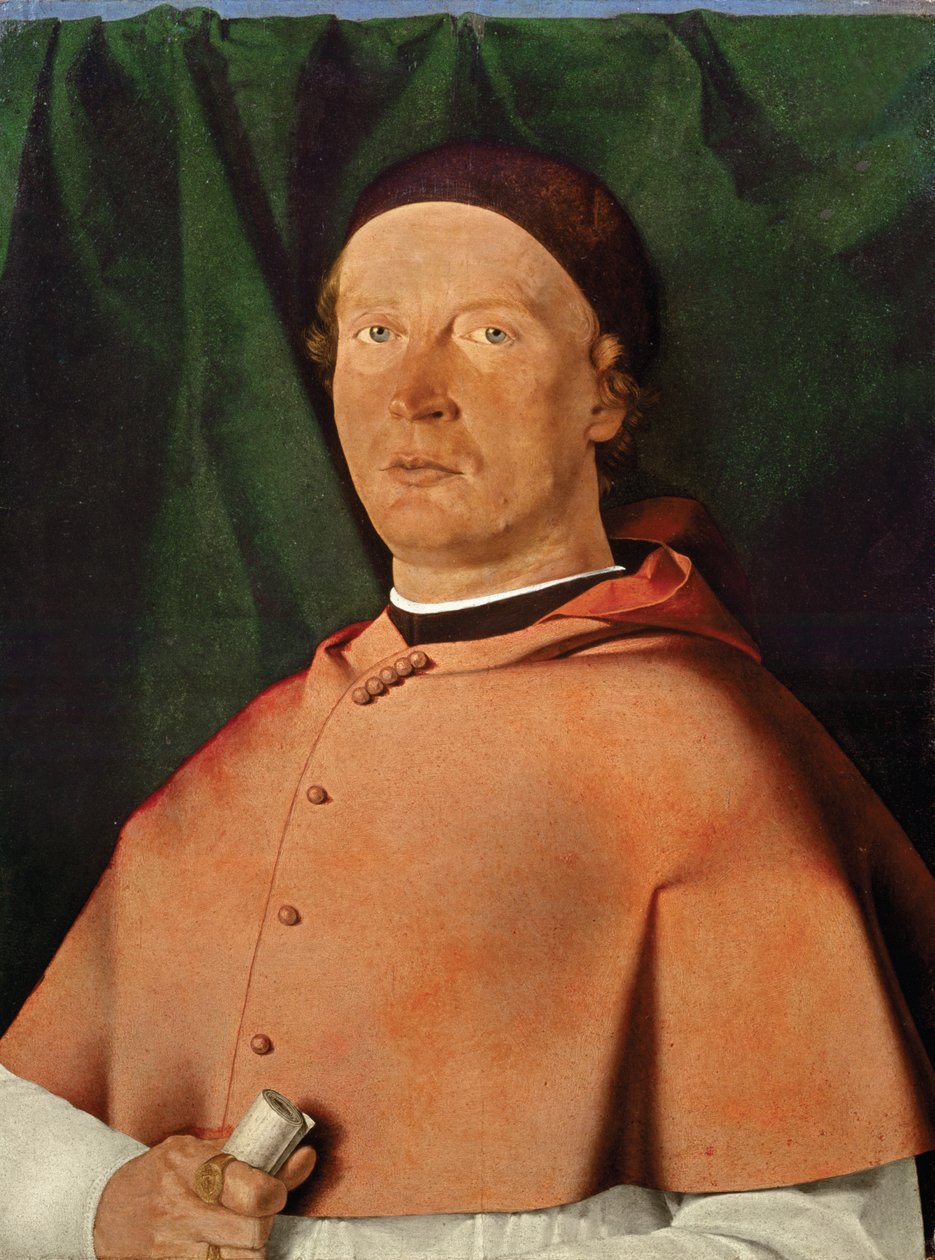 Piskopos Bernardino de Rossi'nin portresi, 1505 dolayları by Lorenzo Lotto