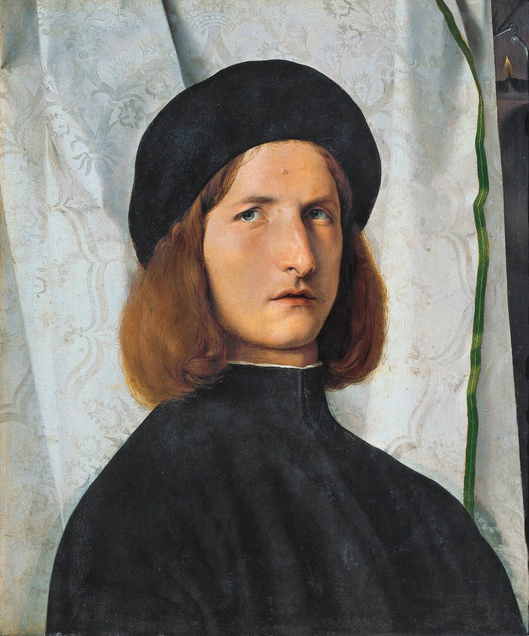 Lambalı genç adamın portresi, 1508 by Lorenzo Lotto