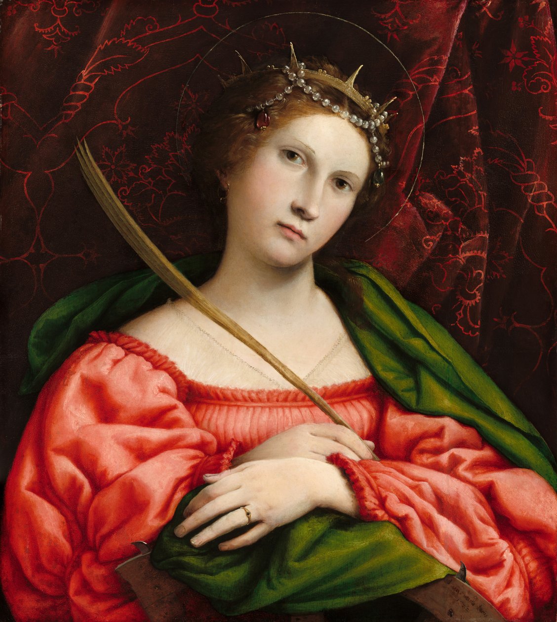 Aziz Catherine by Lorenzo Lotto