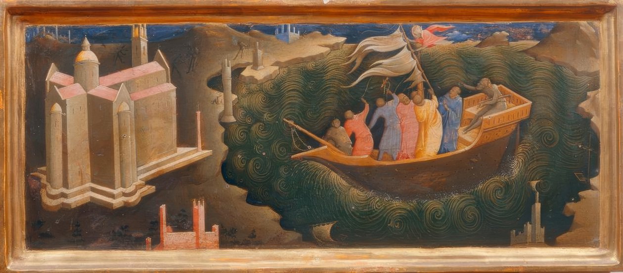 Aziz Nikolaos mucizesi by Lorenzo Monaco