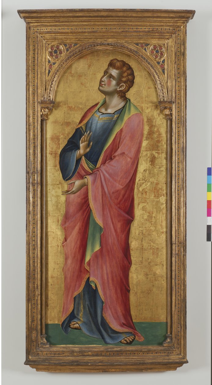 Aziz John Evangelist, 1355-57 by Lorenzo Veneziano