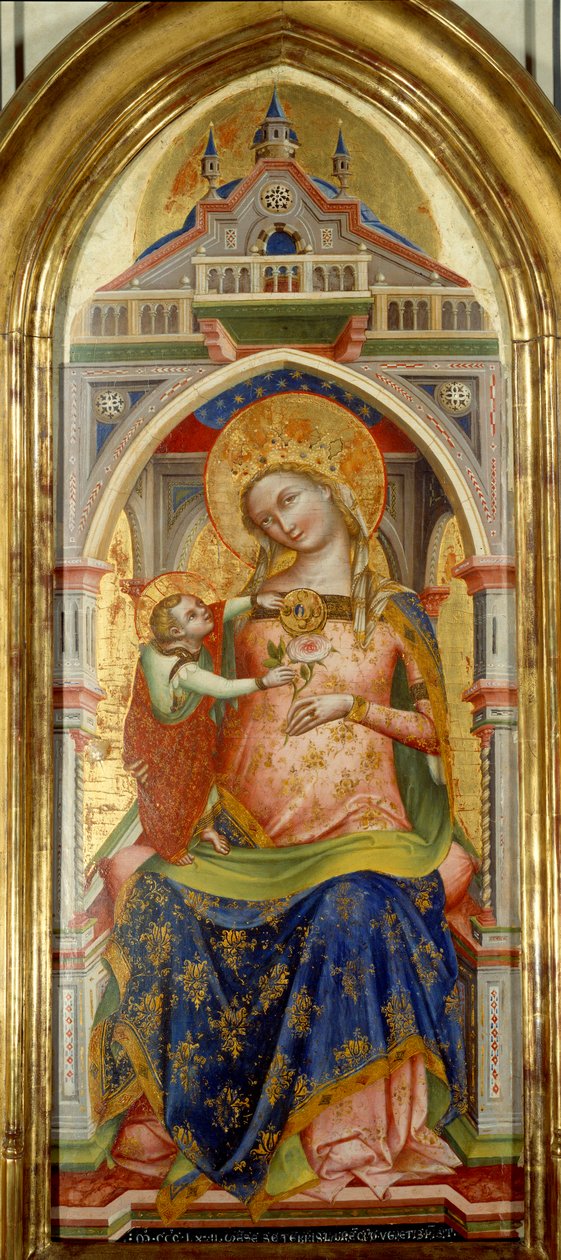 Bakire ve Çocuk. Lorenzo Veneziano