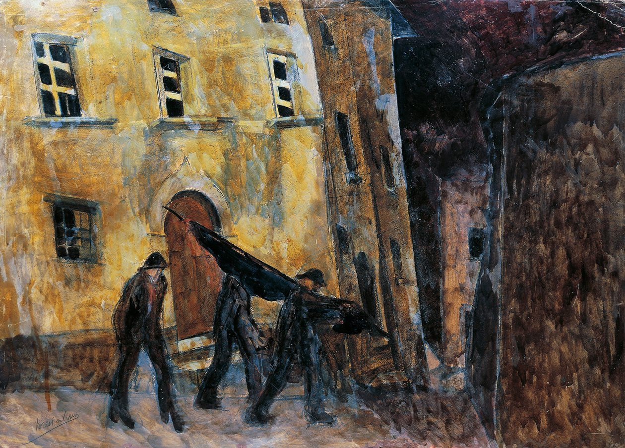 Bir anarşistin cenazesi by Lorenzo Viani