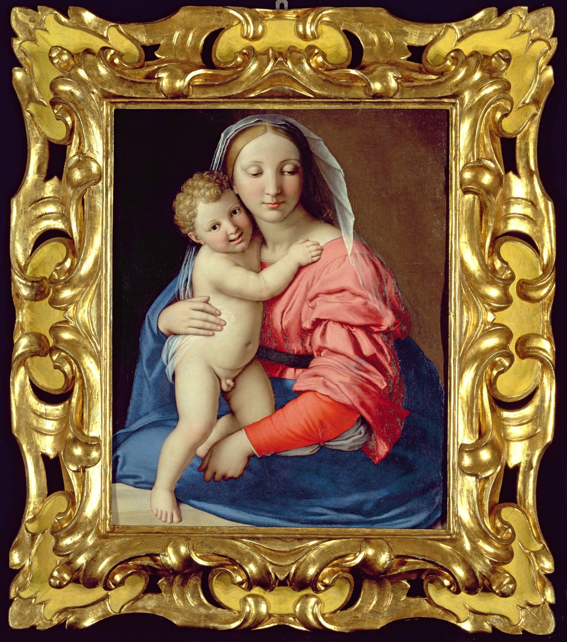 madonna ve çocuk by Lorenzo di Credi