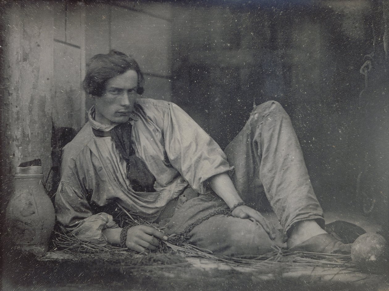 Louis Dodier bir mahkum olarak, 1847 by Louis Adolphe Humbert de Molard