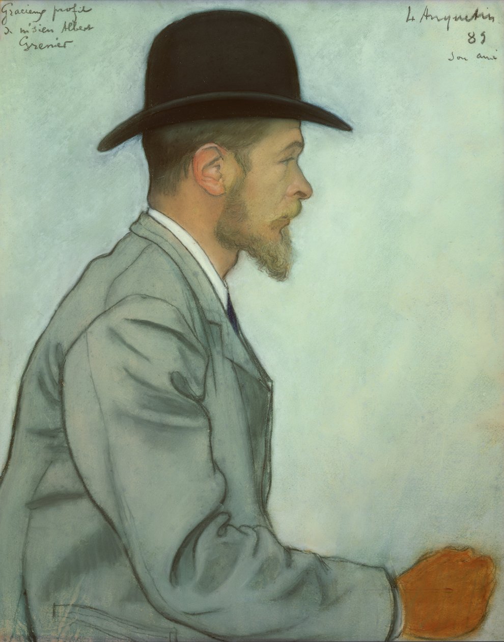 Albert Anquetin, 1885 (pastel) by Louis Anquetin