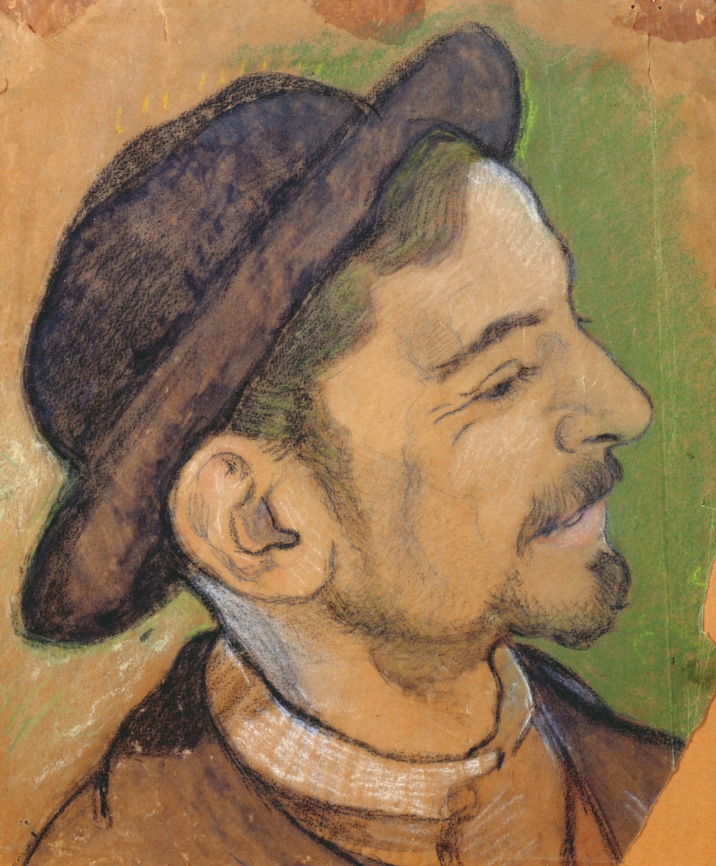 Emile Bernard, 1887 dolayları (pastel) by Louis Anquetin