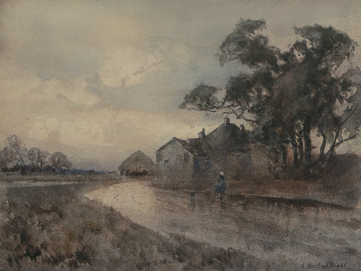 Dagenham yakınlarındaki Becontree Heath, Essex, c. 1909 (wc) by Louis Burleigh Bruhl