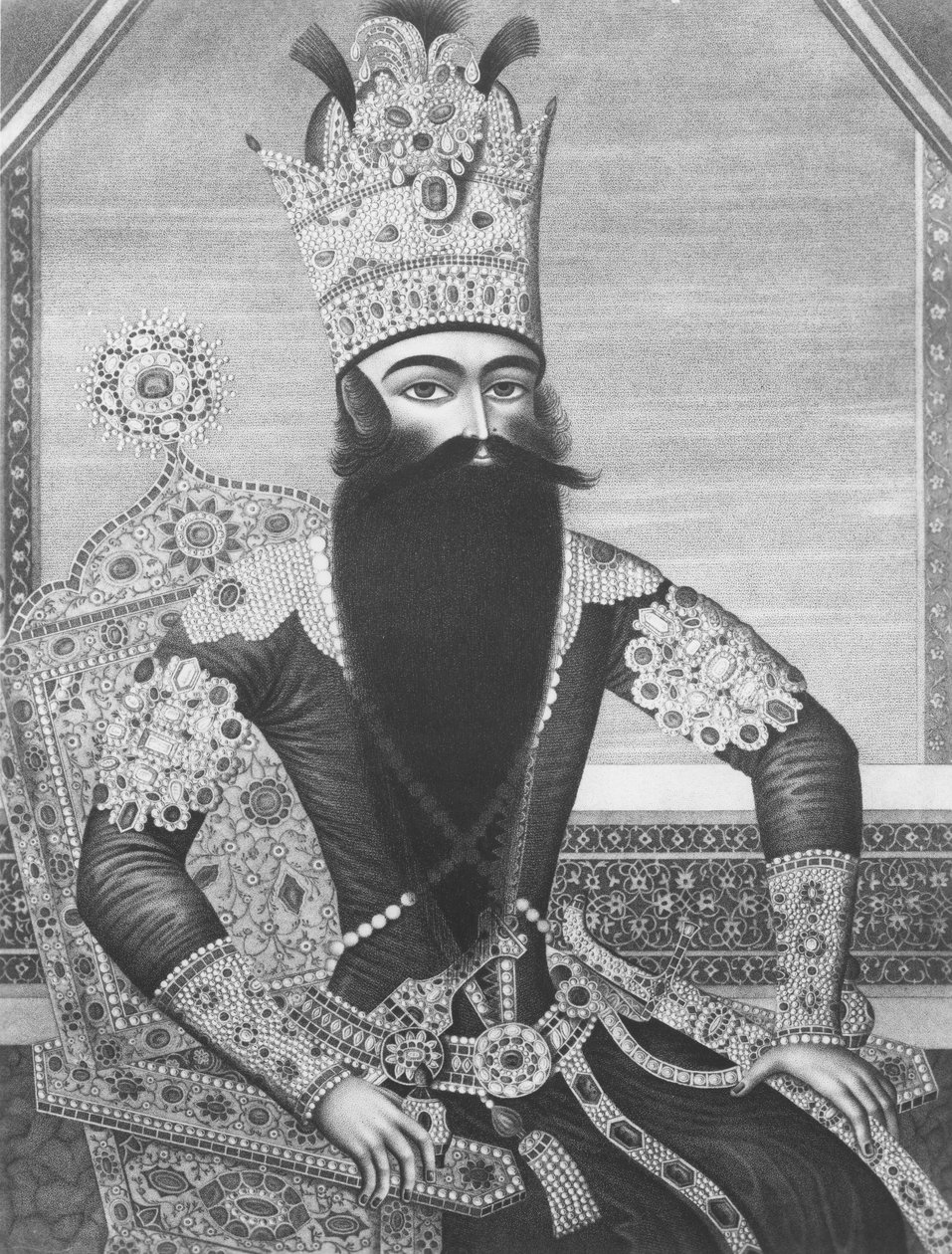 Şah Kaçar kaldı by Louis Charles Ruotte